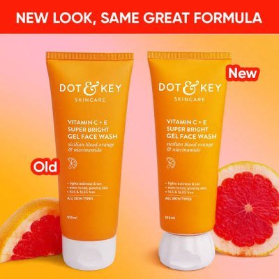 Dot & Key Vitamin C + E Super Bright Gel Face Wash