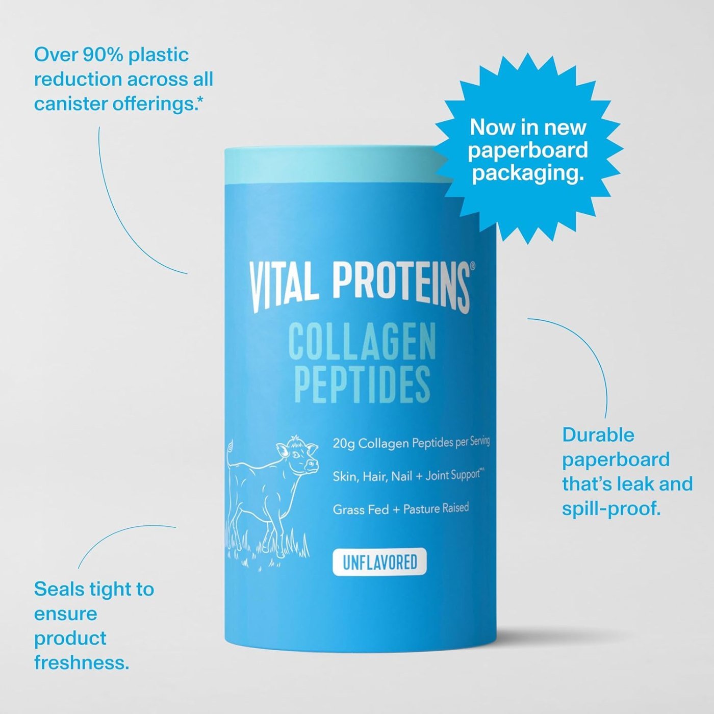 Vital Proteins Collagen Peptides Unflavored Dietary Supplement — view 2