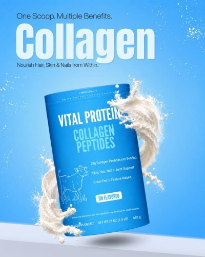 Vital Proteins Collagen Peptides Unflavored Dietary Supplement