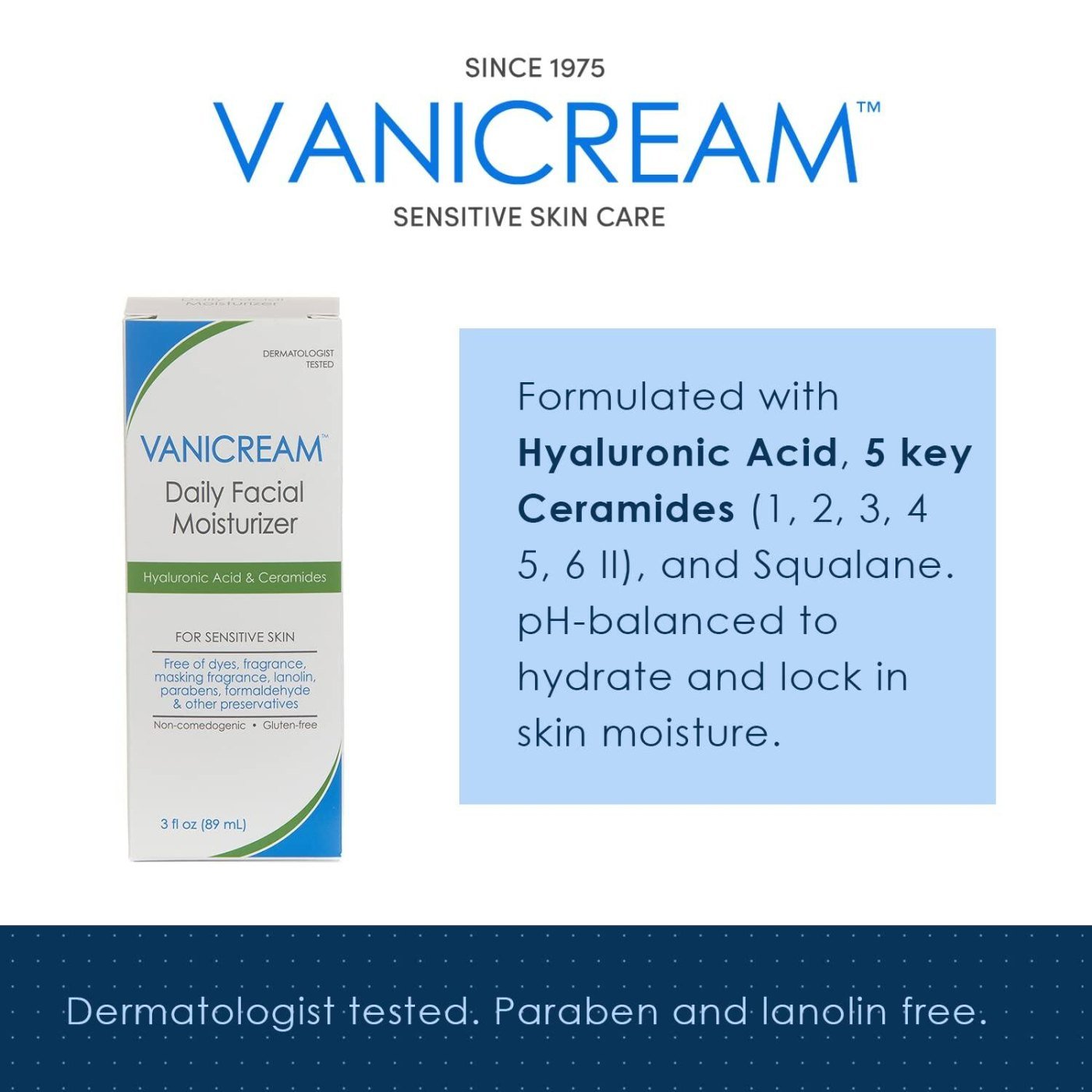 Vanicream Daily Facial Moisturizer
