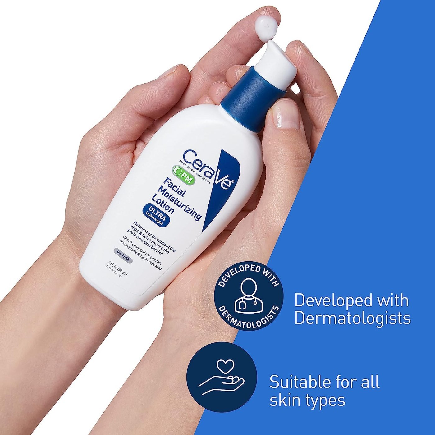 CeraVe PM Facial Moisturizing Lotion