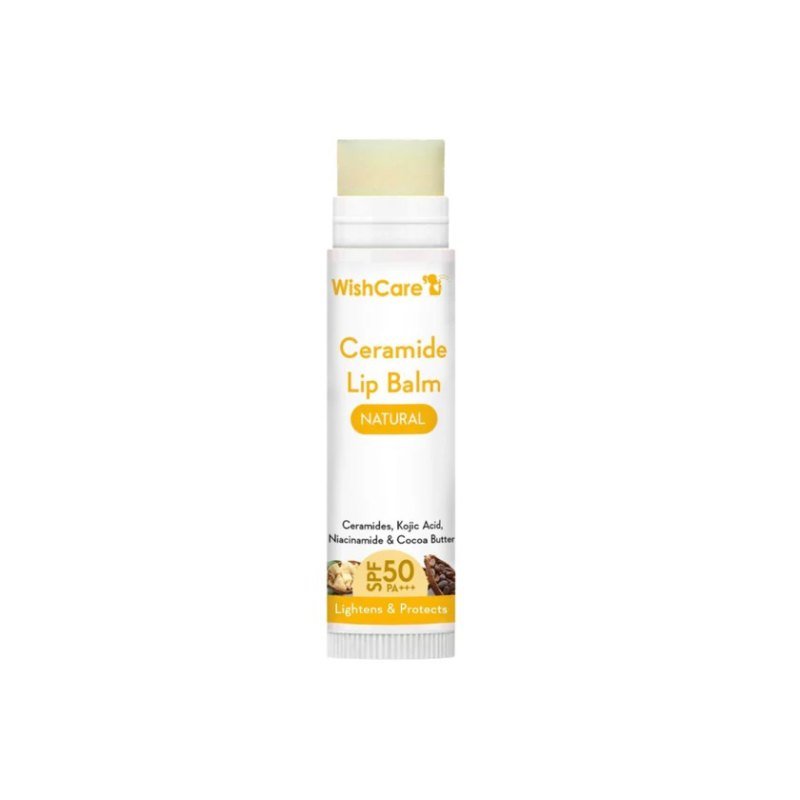 WishCare Ceramide Lip Balm with SPF 50 PA+++ (Natural)
