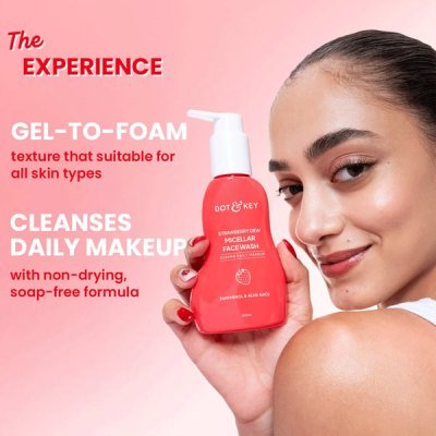 Dot & Key Strawberry Dew Micellar Face Wash