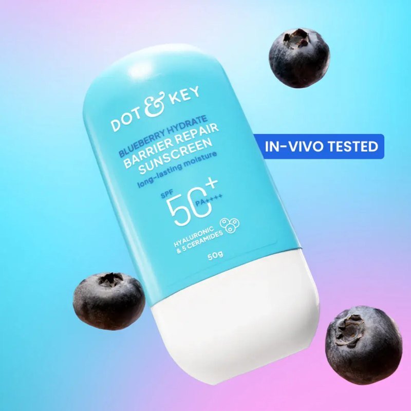 Dot & Key Blueberry Hydrate Barrier Repair Sunscreen SPF 50+ PA++++